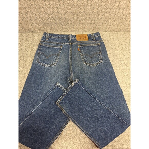 Levi's 550 Relaxed Fit Straight Leg Jeans Men's Blue Denim Pants 34x30 READ - Picture 10 of 13